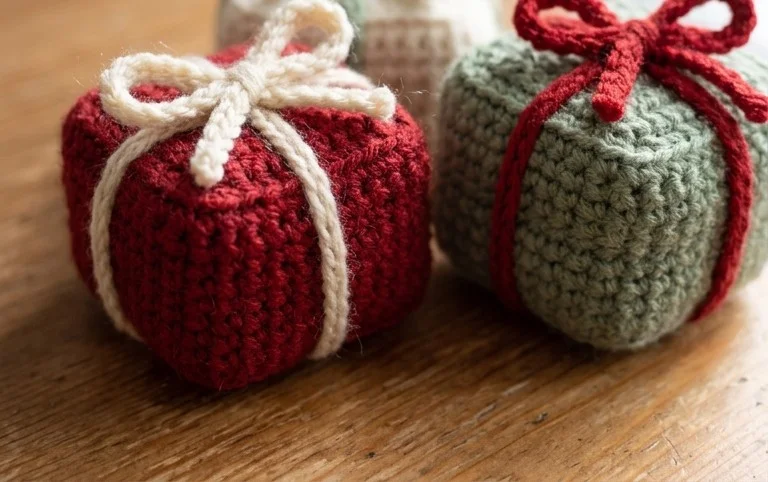 Free Christmas Present Ornament Patterns