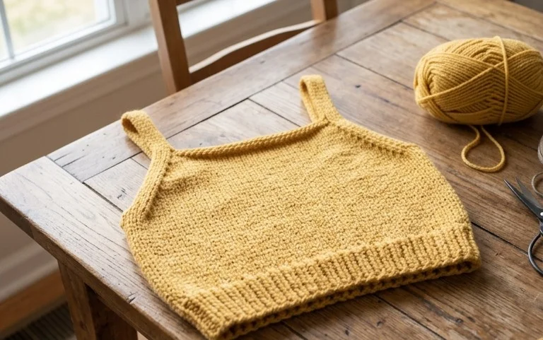 Easy Crochet Crop Top: Free Step-by-Step Beginner Guide