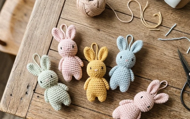 Easy Amigurumi Christmas Ornament Free Pattern to Crochet